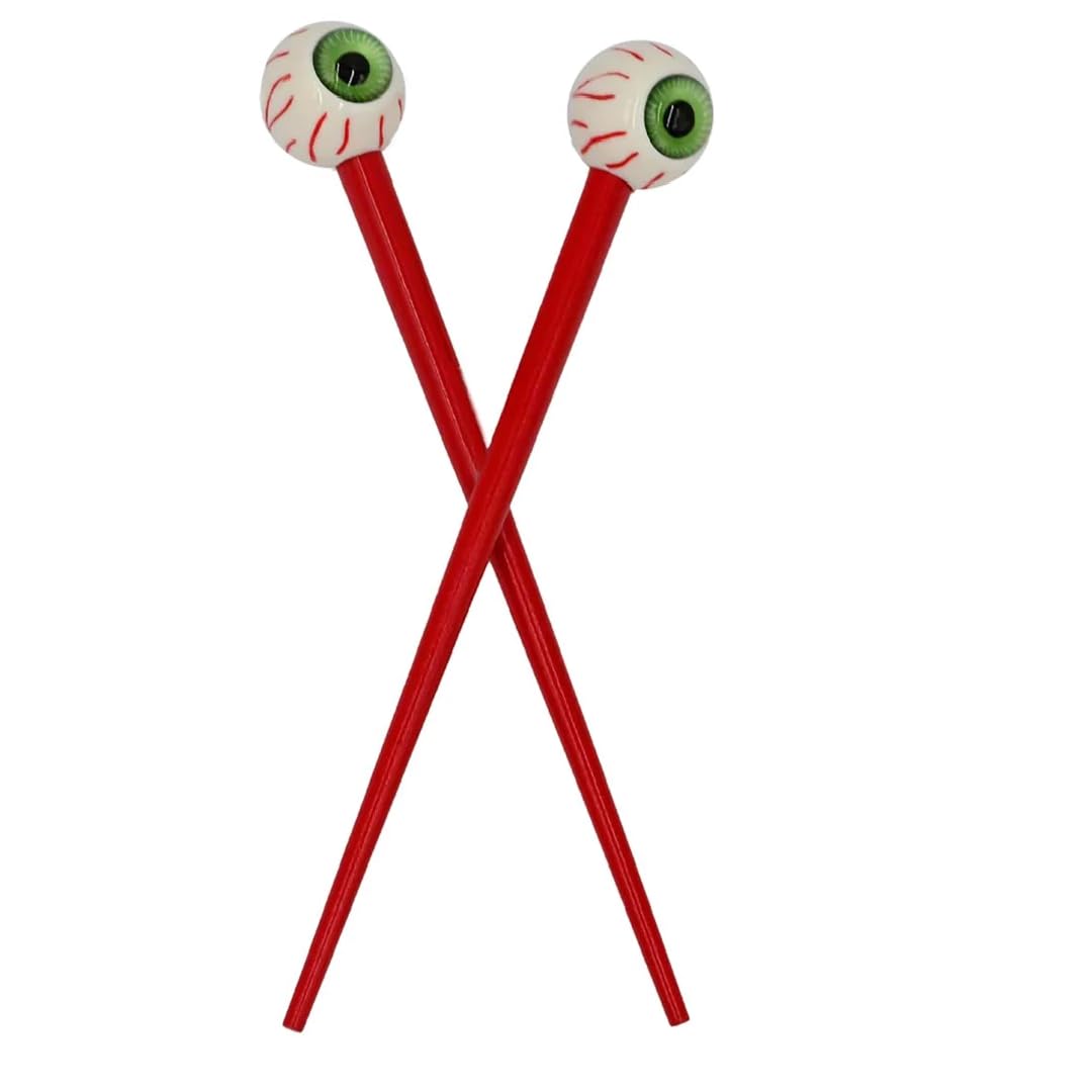 Amazon.com : kreepsville 666 Creepy Green Eye Ball Hair Sticks Odd